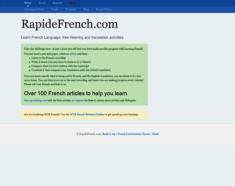 Rapidefrench.com thumbnail