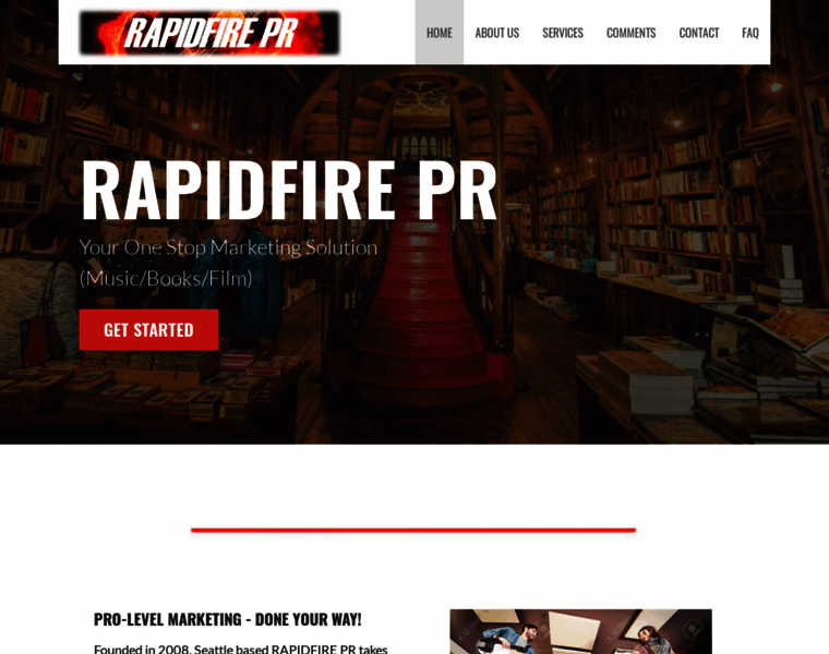 Rapidfirepr.com thumbnail