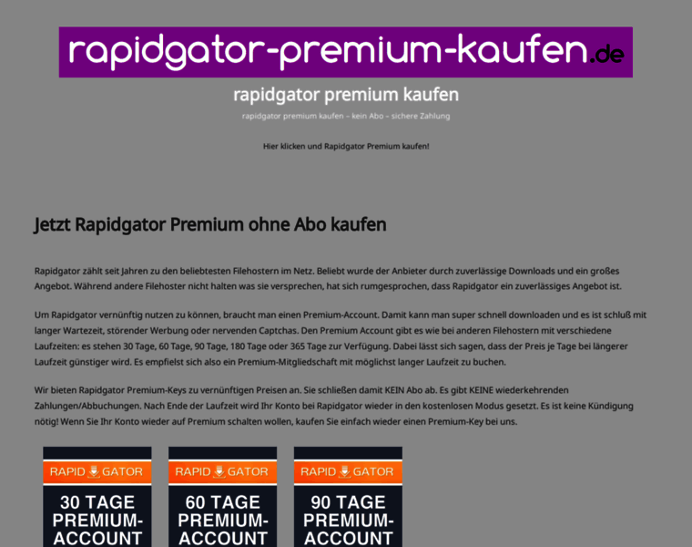 Rapidgator-premium-kaufen.de thumbnail