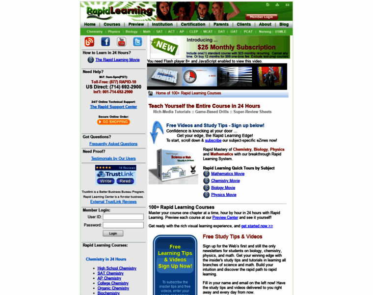 Rapidlearning24.com thumbnail