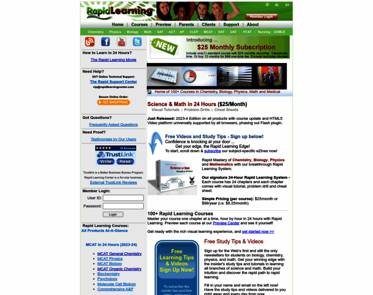 Rapidlearningcenter.com thumbnail