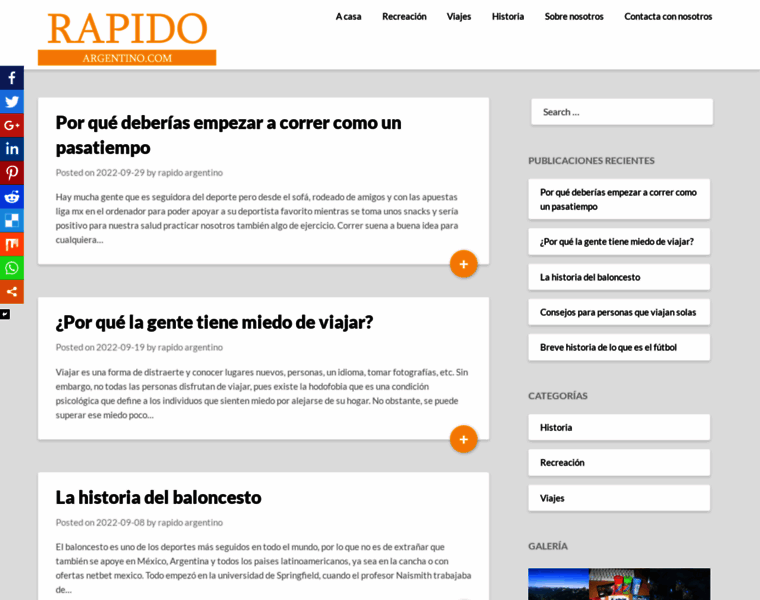 Rapido-argentino.com thumbnail