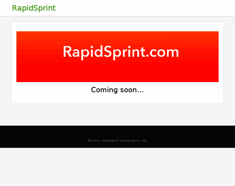 Rapidsprint.com thumbnail