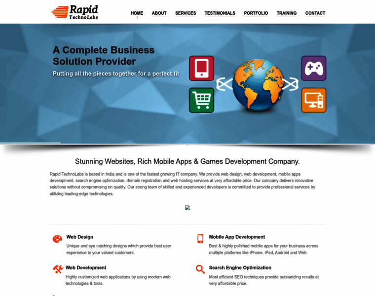 Rapidtechnolabs.com thumbnail