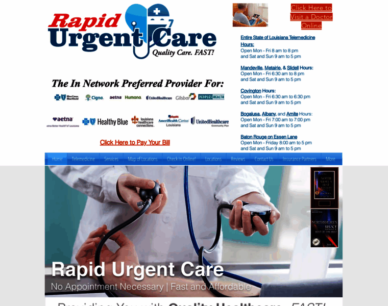 Rapidurgentcare.com thumbnail