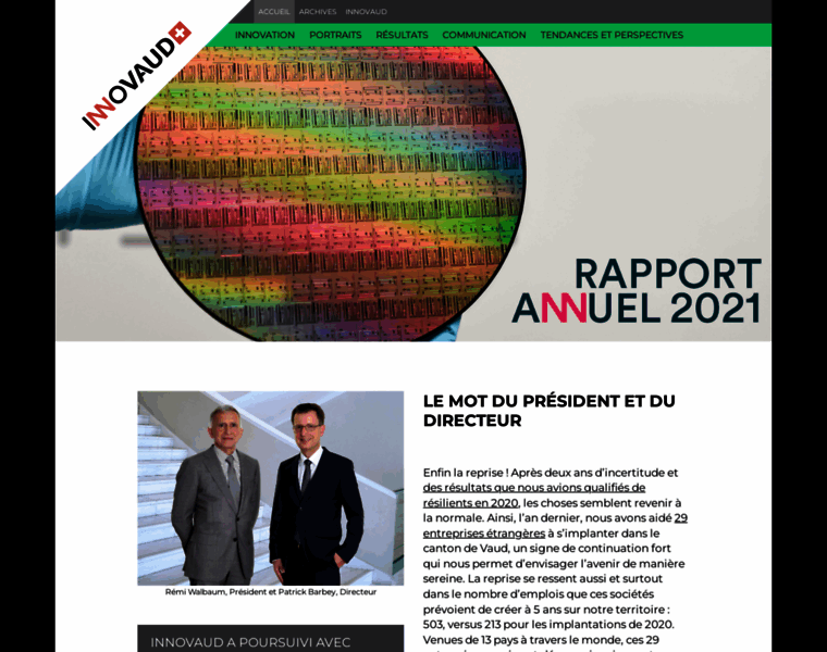 Rapportannuel2021.innovaud.ch thumbnail