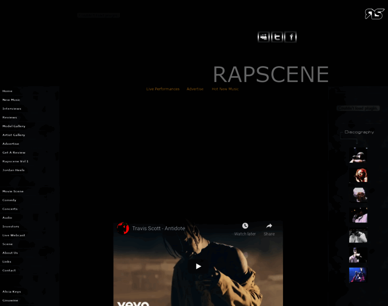 Rapscene.com thumbnail
