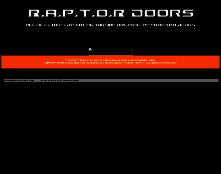 Raptordoors.com thumbnail