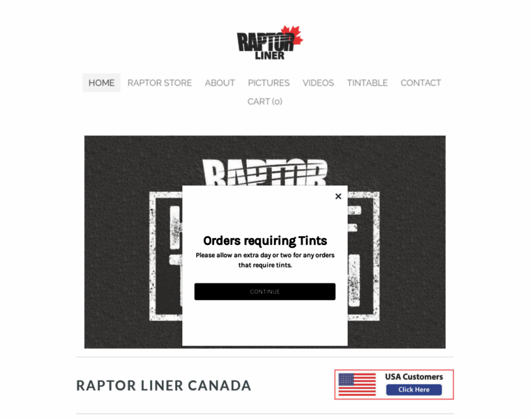 Raptorliner.ca thumbnail
