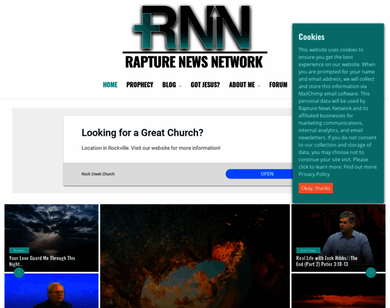 Rapturenewsnetwork.com thumbnail