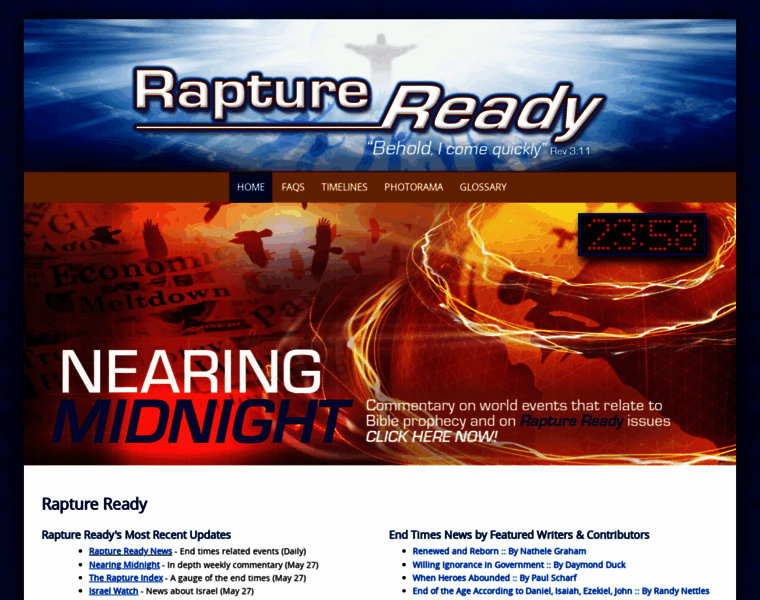 Raptureready.com thumbnail