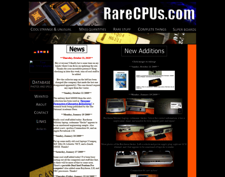Rarecpus.com thumbnail