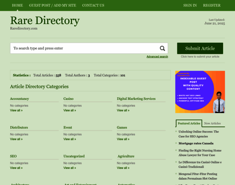 Raredirectory.com thumbnail Raredirectory.com thumbnail