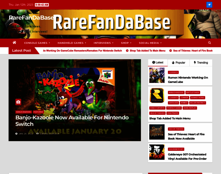 Rarefandabase.com thumbnail