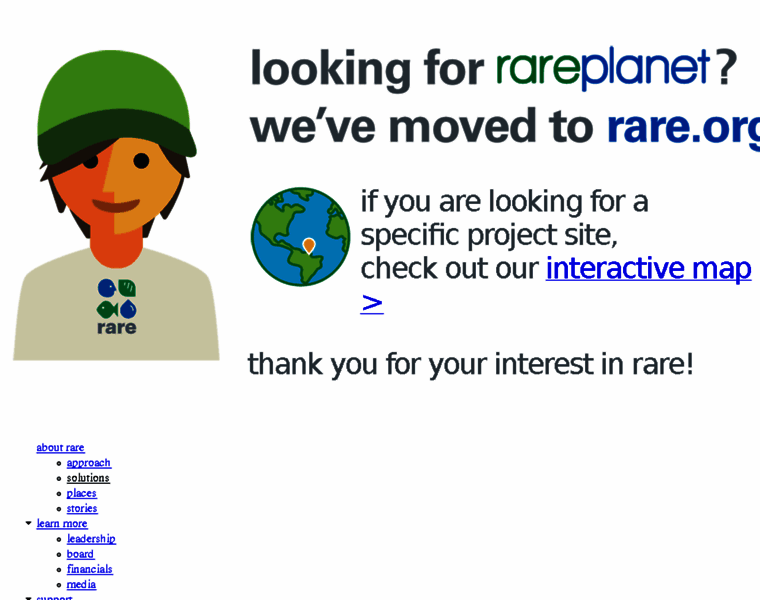 Rareplanet.org thumbnail