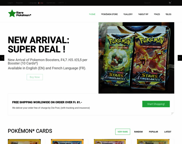 Rarepokemon.store thumbnail