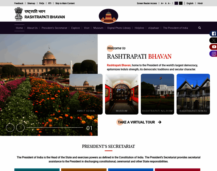 Rashtrapatibhavan.gov.in thumbnail Rashtrapatibhavan.gov.in thumbnail