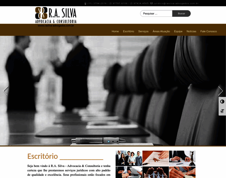 Rasilva-advogados.com.br thumbnail