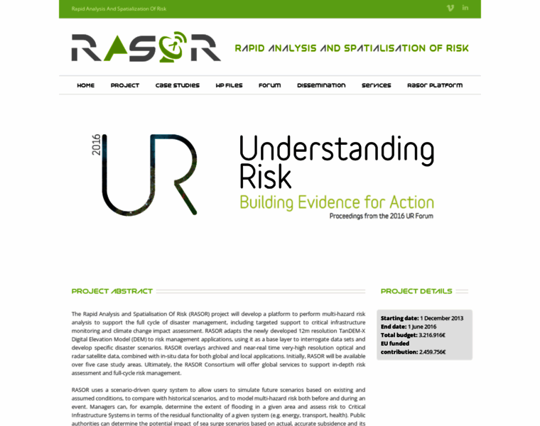 Rasor-project.eu thumbnail