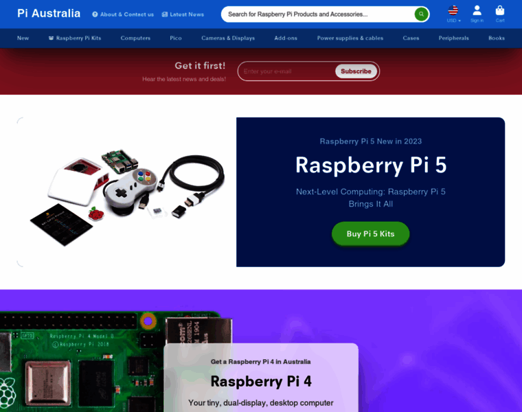 Raspberry.piaustralia.com.au thumbnail