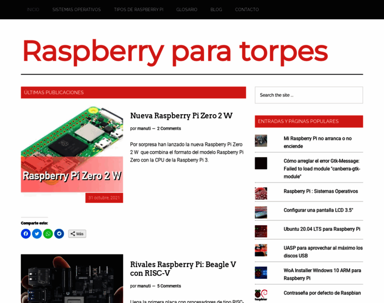 Raspberryparatorpes.net thumbnail