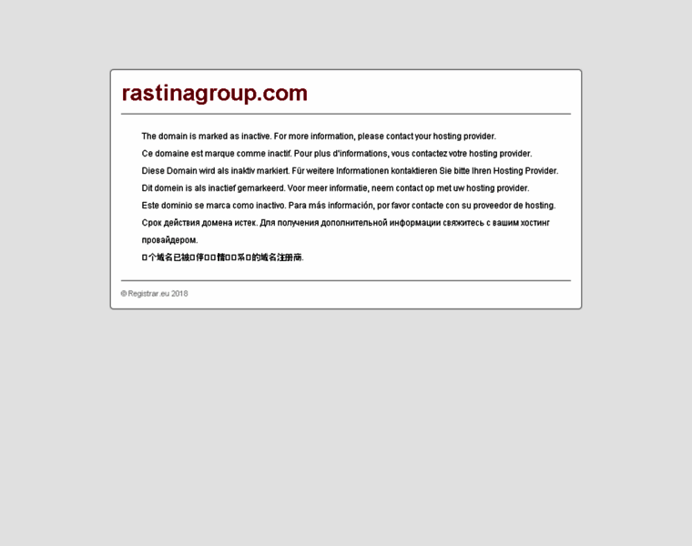 Rastinagroup.com thumbnail