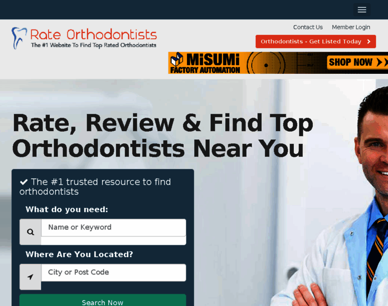 Rateorthodontists.com thumbnail