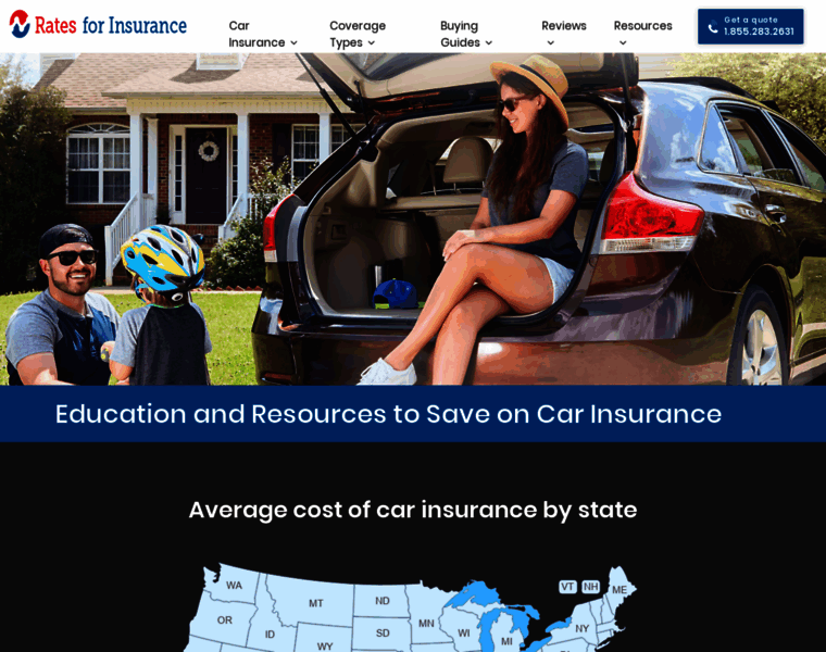 Ratesforinsurance.com thumbnail