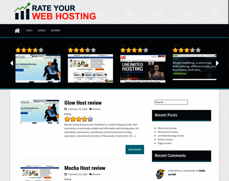 Rateyourwebhosting.com thumbnail