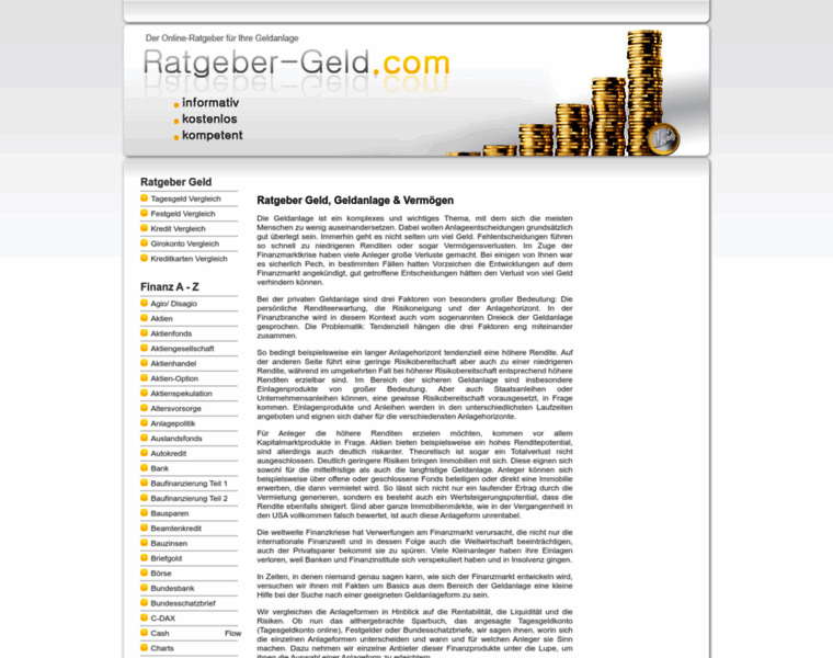 Ratgeber-geld.com thumbnail