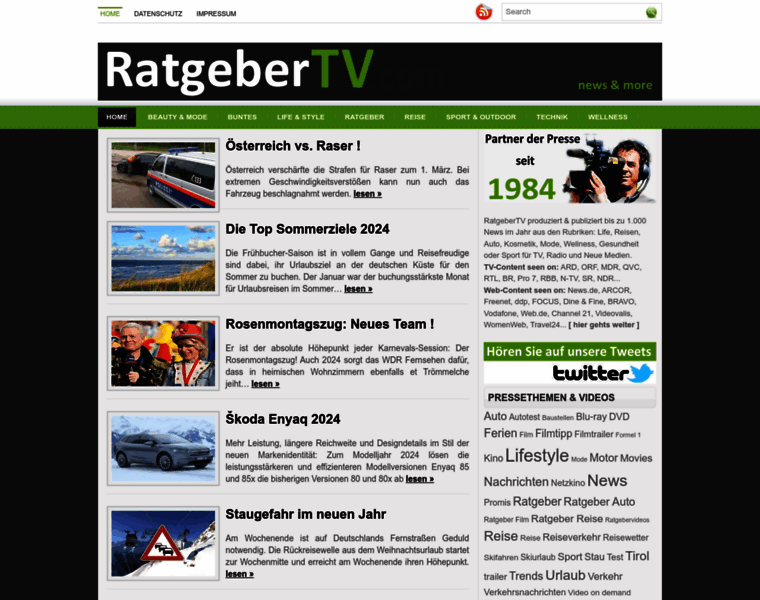 Ratgebertv.com thumbnail