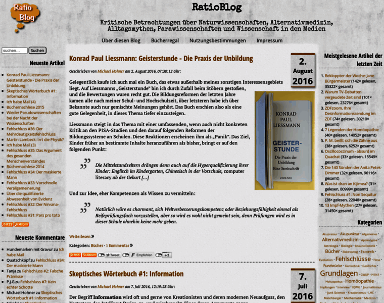 Ratioblog.de thumbnail