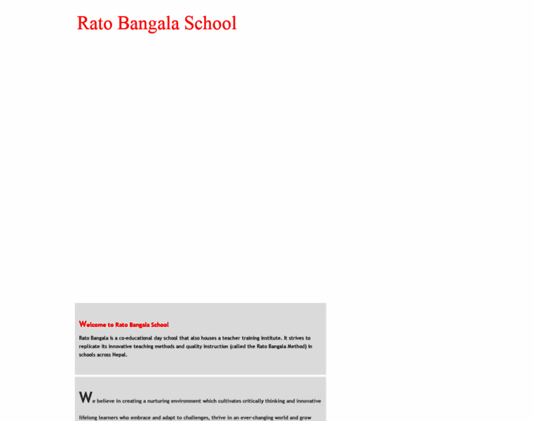 Ratobangala.edu.np thumbnail