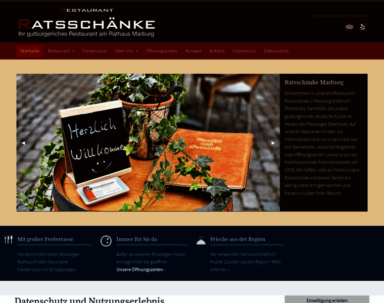Ratsschaenke-marburg.de thumbnail