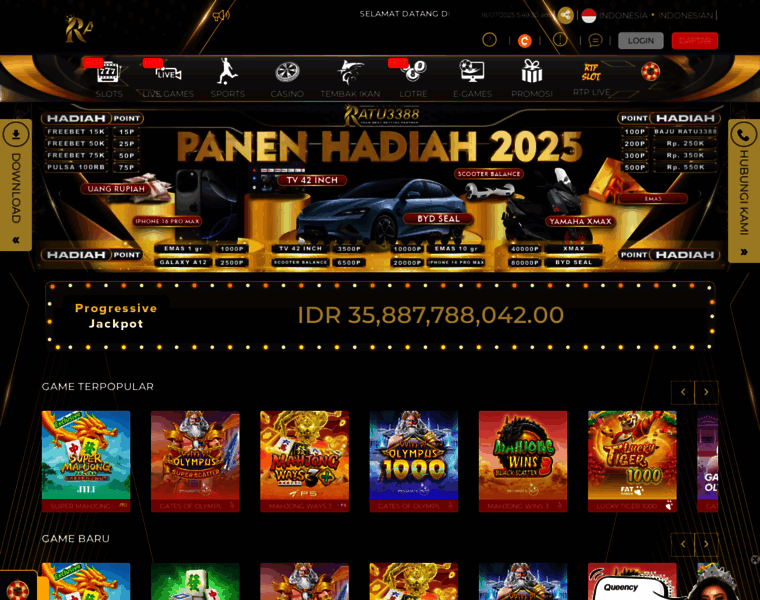 Ratu3388vvip.site thumbnail