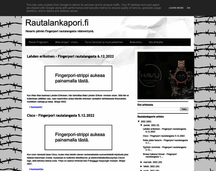 Rautalankapori.fi thumbnail