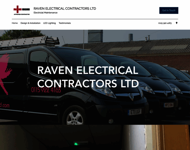 Ravenelectricalcontractors.co.uk thumbnail