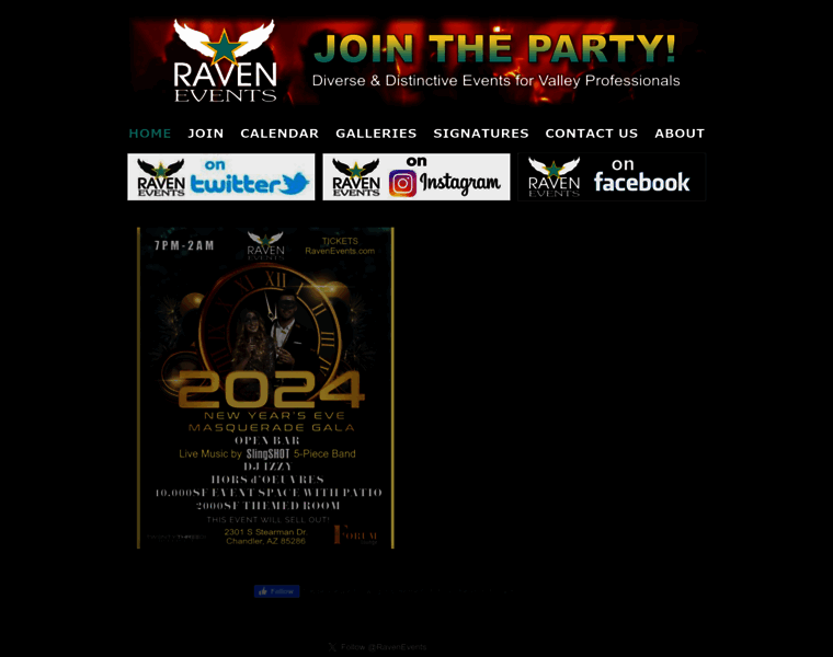 Ravenevents.com thumbnail Ravenevents.com thumbnail