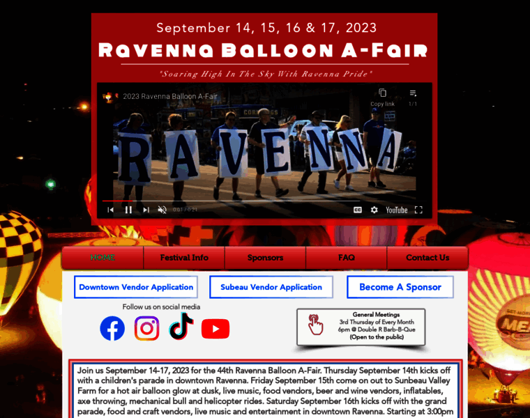 Ravennaballoonafair.com thumbnail
