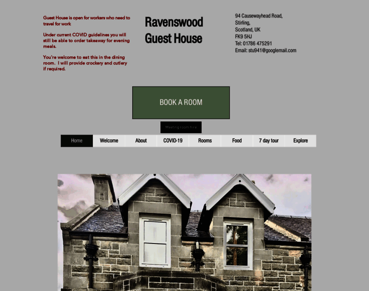 Ravenswoodguesthouse.com thumbnail