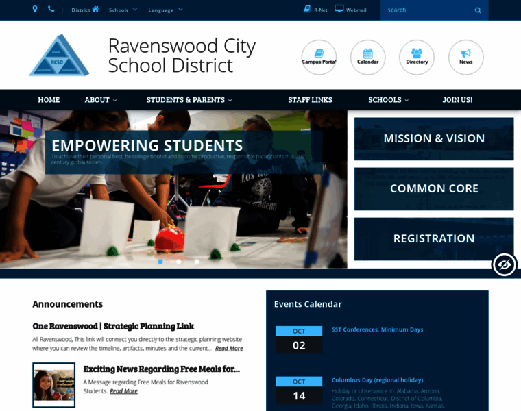 Ravenswoodschools.org thumbnail