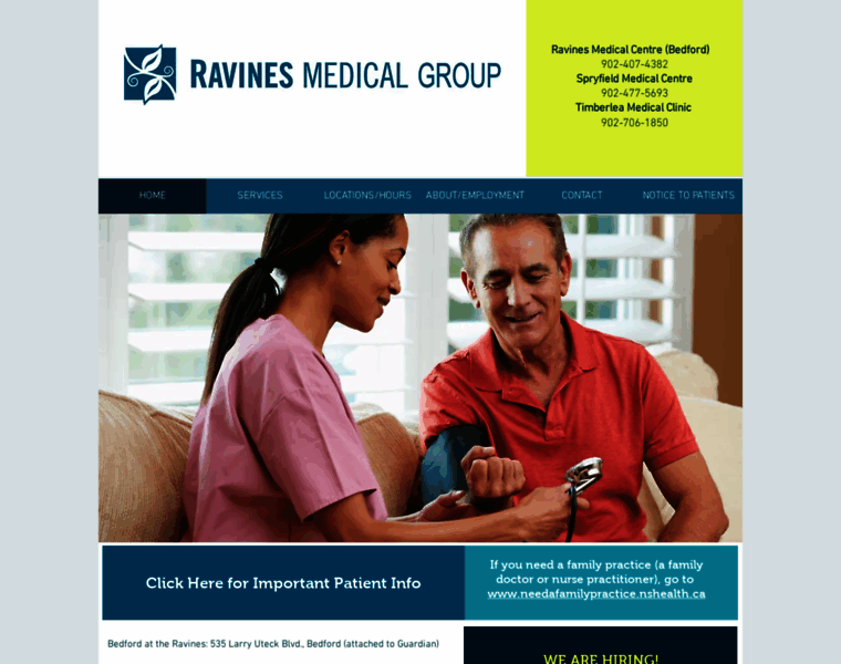Ravinesmedical.ca thumbnail