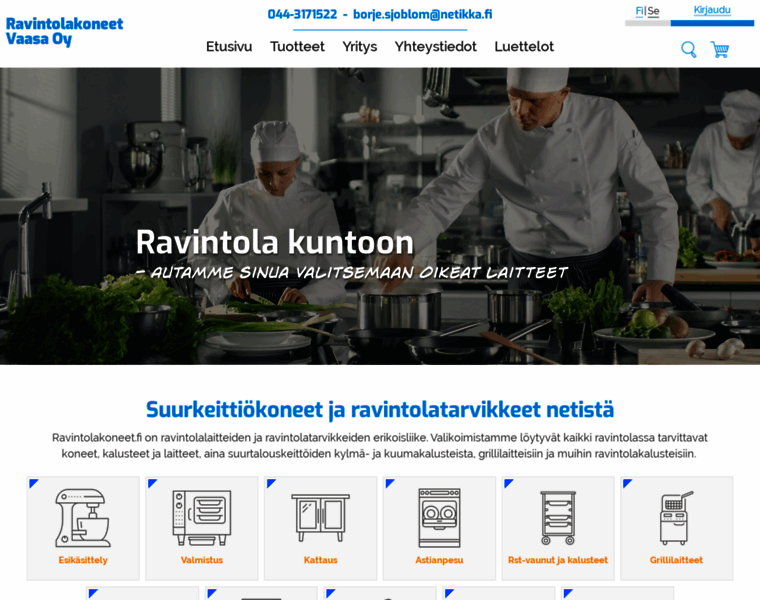 Ravintolakoneet.fi thumbnail