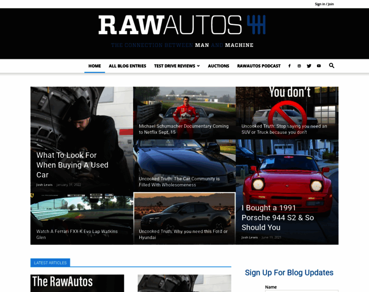 Rawautos.com thumbnail