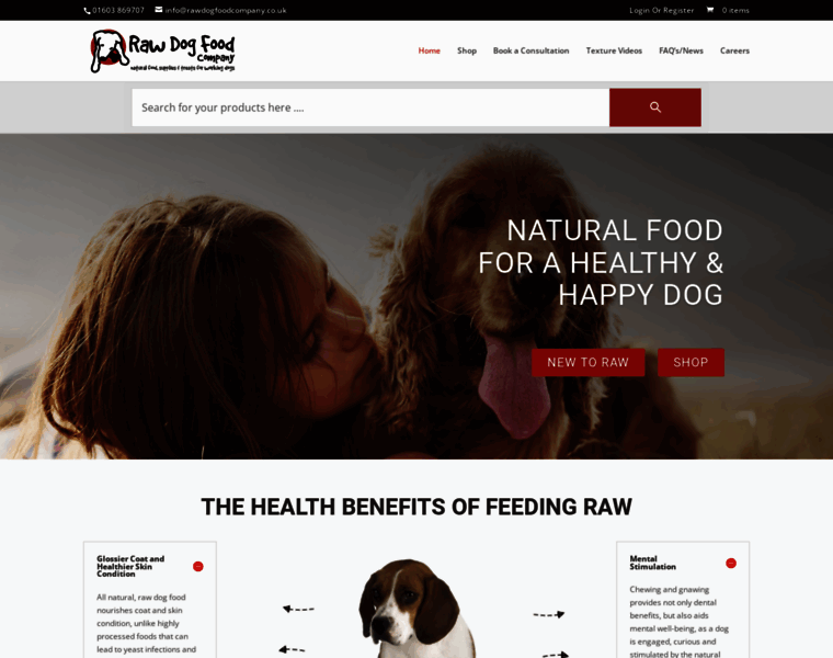 Rawdogfoodcompany.co.uk thumbnail