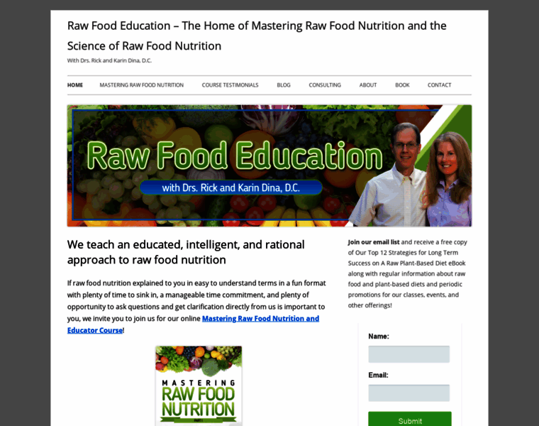 Rawfoodeducation.com thumbnail