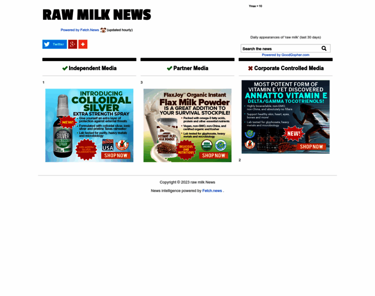 Rawmilk.news thumbnail