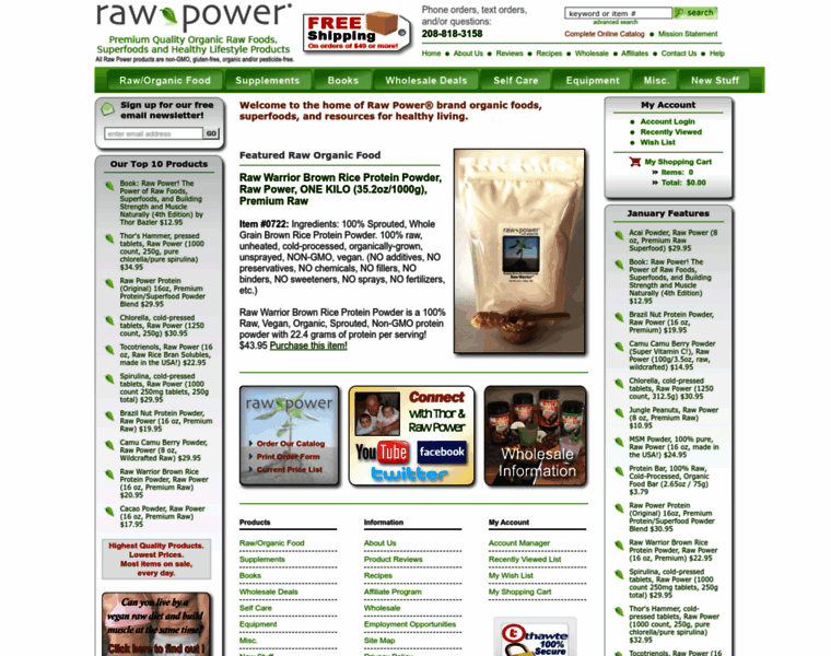 Rawpower.com thumbnail