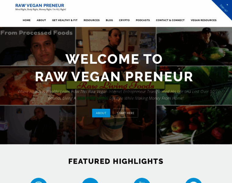 Rawveganpreneur.com thumbnail