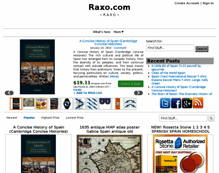 Raxo.com thumbnail